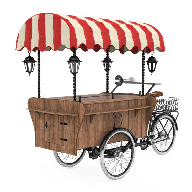 istock Food Cart Isolated 1749525839