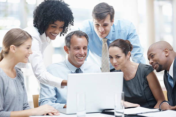 istock They've recently put their business online 174952629