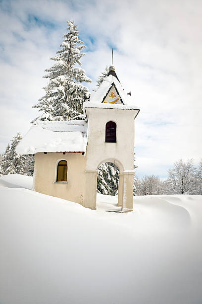 istock Catholic Chapel in Slovenia Europe 174952964