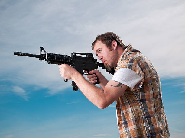istock American with an Assault Weapon 174953136