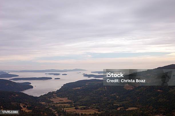 Saltspring Island Stock Photo - Download Image Now - Bay of Water, British Columbia, Dusk