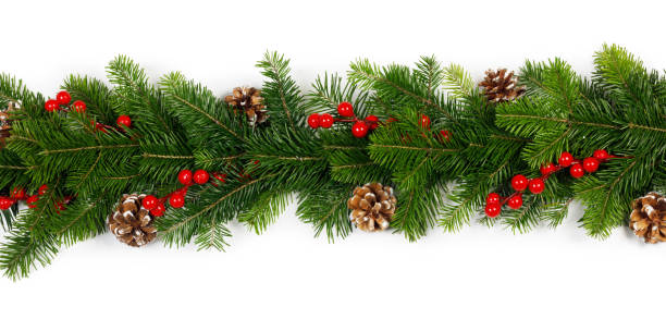 istock Christmas decoration on white 1749535000