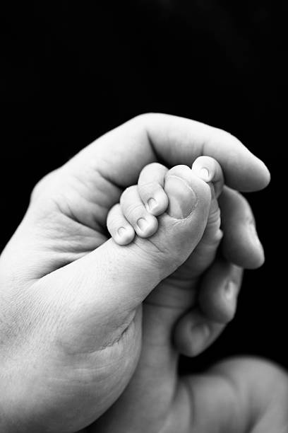 istock Father's Hand Holding Newborn's 174953646