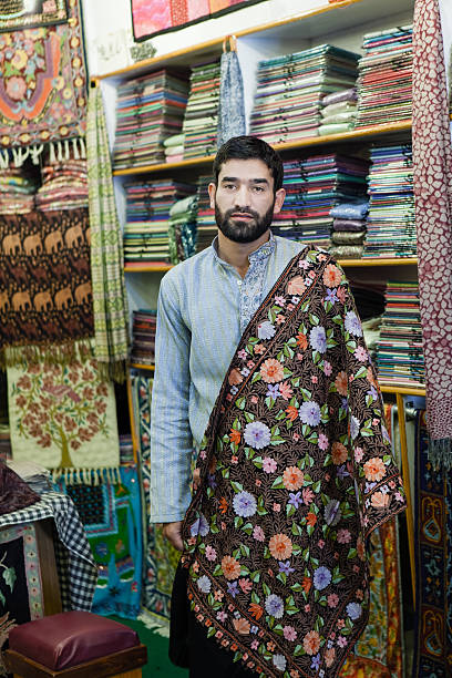 istock Seller of Pashmina 174953768