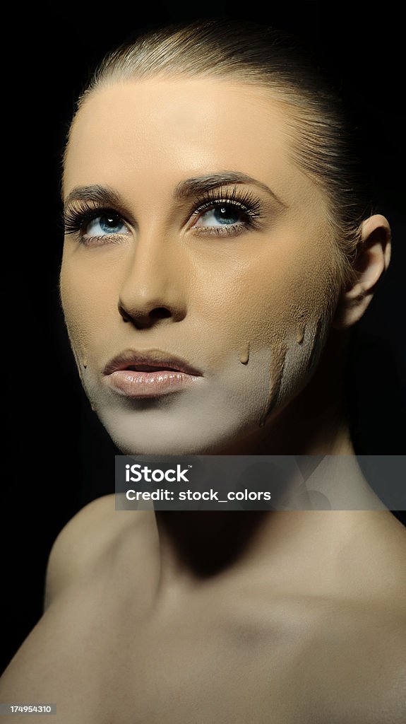 Ritratto di donna - Foto stock royalty-free di Abbronzatura