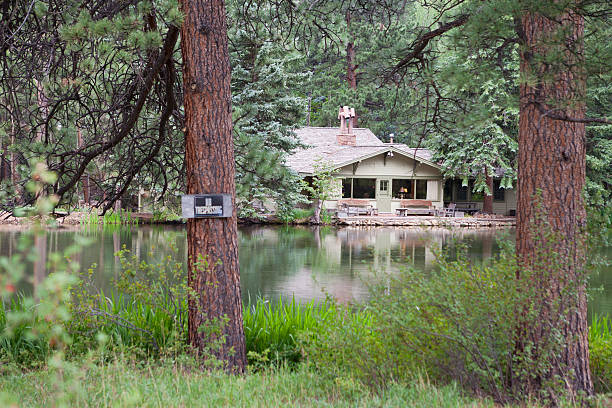 istock House on the Pond 174954528