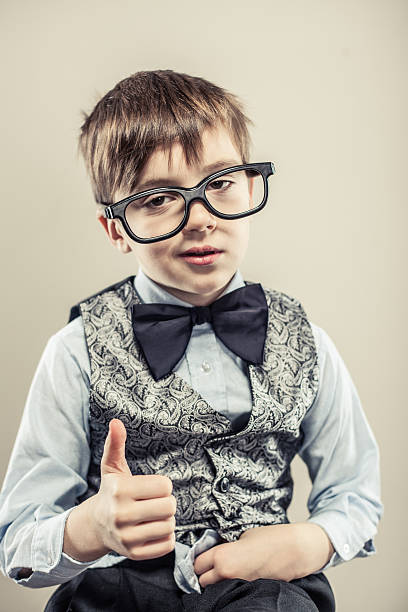 istock Nerdy Boy Giving a Thumbs Up 174954972