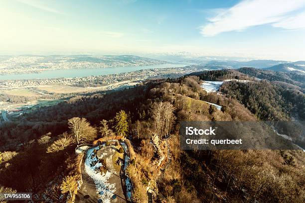 Ausblick Über Zürich Stockfoto und mehr Bilder von Europa - Kontinent - Europa - Kontinent, Fotografie, Horizontal