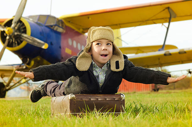 istock Boy dreams of flying 174955287