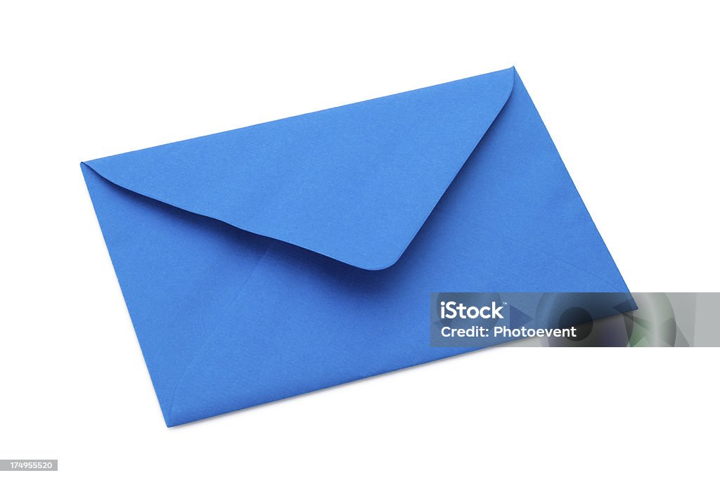 Enveloppe bleu - Photo de Bleu libre de droits