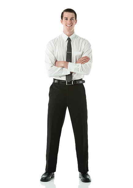 istock Businessman standing with arms crossed 174956277