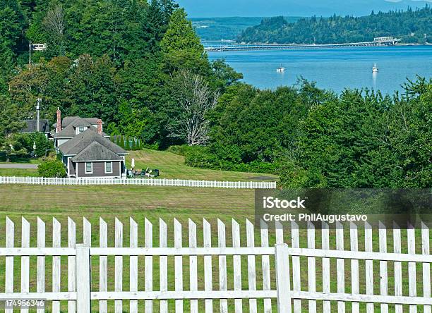 Alquiler De Vacaciones Sencuentra En El Histórico Molino De La Ciudad Foto de stock y más banco de imágenes de Estado de Washington