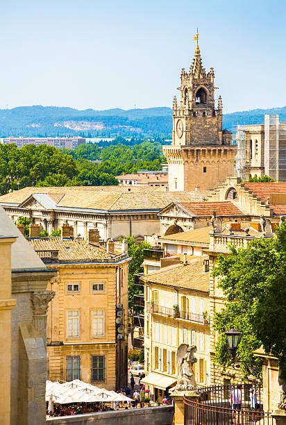 Avignon, France Avignon old town.  avignon france stock pictures, royalty-free photos & images