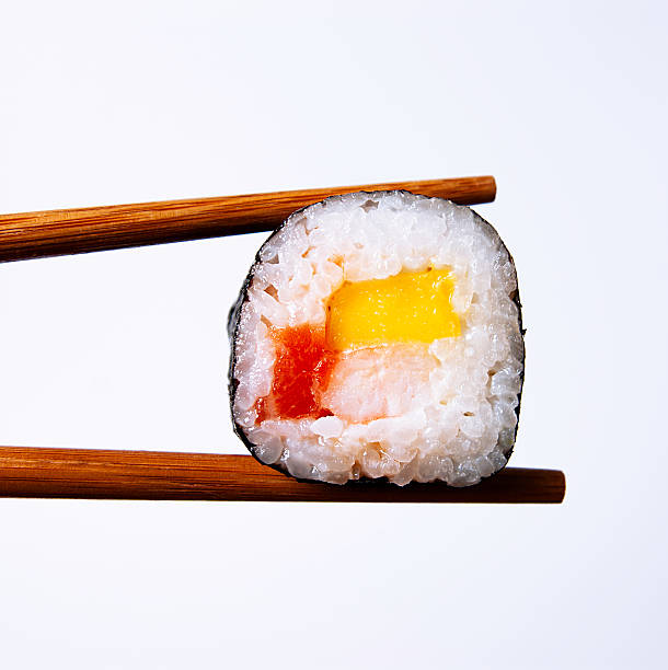 Sushi de Manga - fotografia de stock