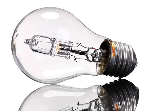 Photo of halogen bulb