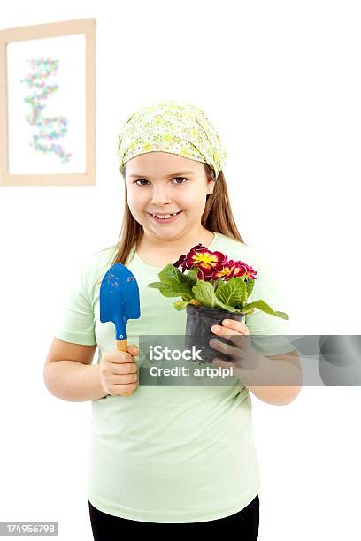 Little Gardener Stock Photo - Download Image Now - 10-11 Years, 12-13 Years, Activity