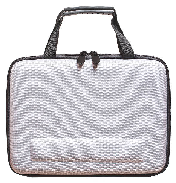Computer carry case stock photo