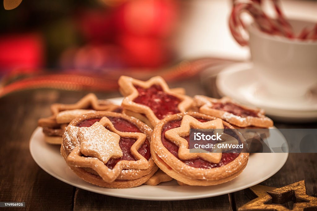 Décoration de Noël de Noël avec les Cookies et Biscuits - Photo de Aliment libre de droits