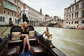 Gondola on the Grand Canal of Venice
