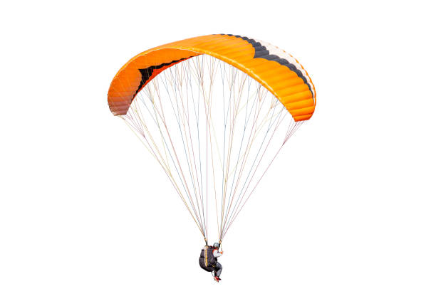 istock Bright colorful parachute on white background, isolated. 1749572051