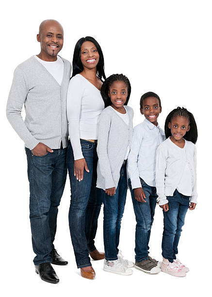 istock African American Family Standing In Line 174957232