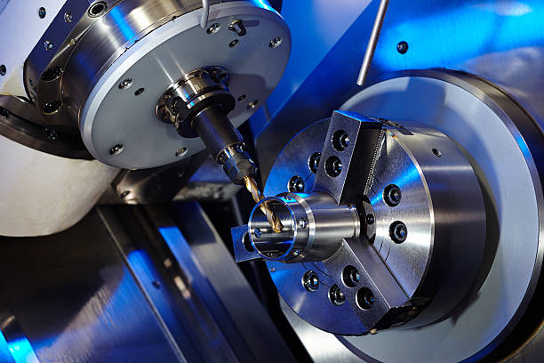 machine processing metal