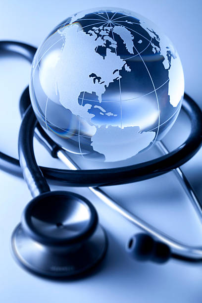 istock Global healthcare. Globe and stethoscope. 174957914