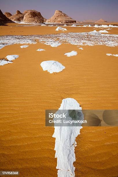 Sahara Landschaft Stockfoto und mehr Bilder von Weiße Wüste - Weiße Wüste, Ägypten, Afrika