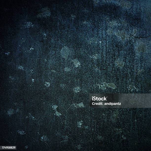 Blue Grunge Textur Stockfoto und mehr Bilder von Abstrakt - Abstrakt, Alt, Beschädigt
