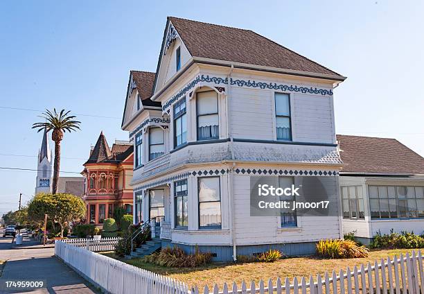 Victorian Home Stock Photo - Download Image Now - Ferndale - California, California, Architecture