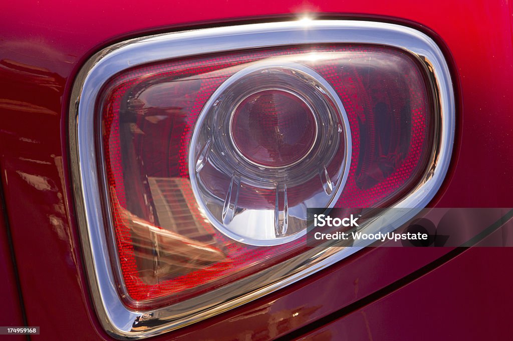 레드 Taillight - 로열티 프리 0명 스톡 사진