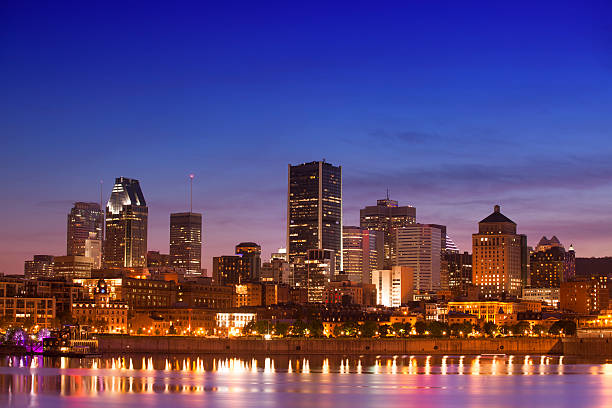 istock City skyline at night, Montreal, Canada 174959370