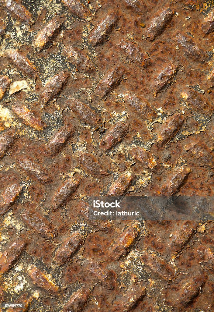 Texture metallica arrugginito - Foto stock royalty-free di Acciaio