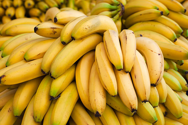 tipo banana - plátano fruta tropical fotos fotografías e imágenes de stock