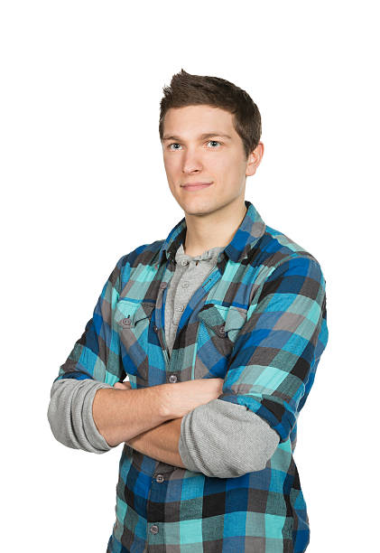 istock Young Canadian man looking ahead with confidence 174960444