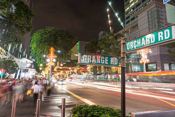 istock Singapore crossway with timelapsed people 174960515