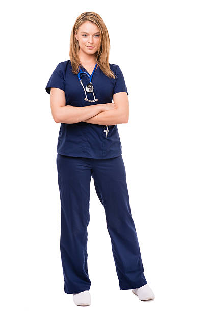 istock Young Woman Nurse Isolated on White Background 174960580