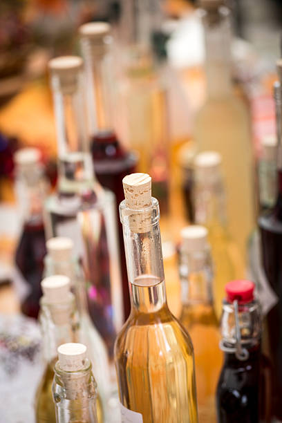 istock Italian liquor bottles 174961107