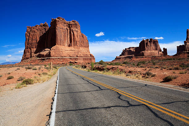 istock Courthouse Towers, Arches National Park, Utah, USA 174961193