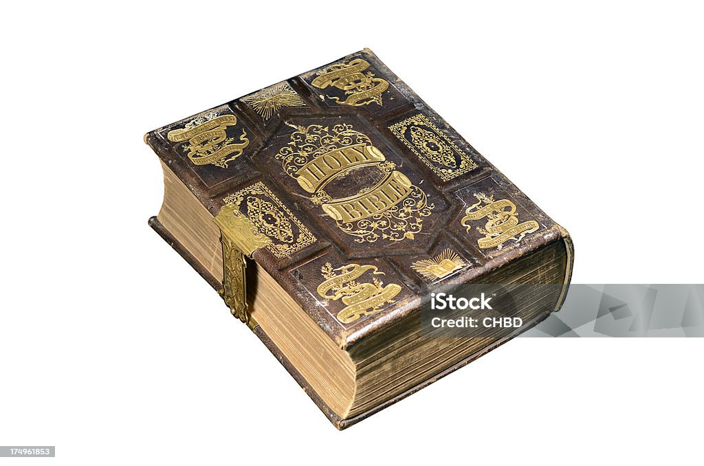Antica Sacra Bibbia - Foto stock royalty-free di Antico - Vecchio stile