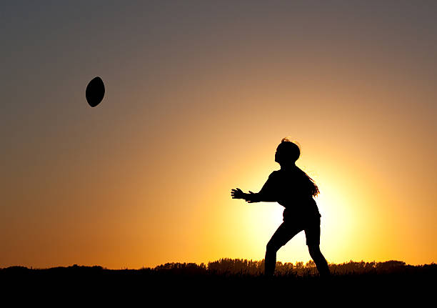 istock Young Girl Playing Catch 174961955