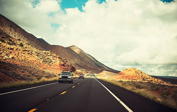 istock Driving on the american road 174962099