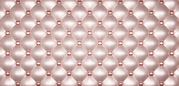 istock Leather seats leather pattern with buttons quilted texture background texture vintage furniture decoration Upholstery materials sofas furniture decoration 3D illustration 1749626109