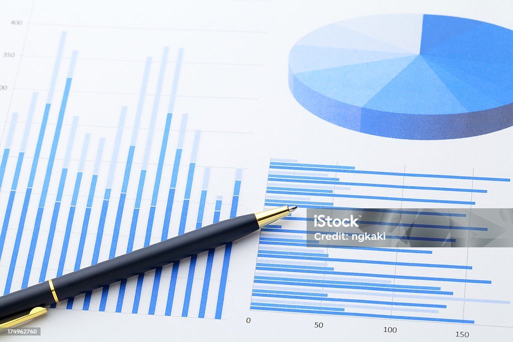 Grafiken und Diagrammen - Lizenzfrei Abstrakt Stock-Foto