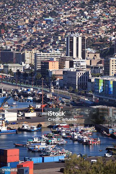 Photo libre de droit de Valparaiso banque d'images et plus d'images libres de droit de Cargo - Cargo, Récipient, Affaires