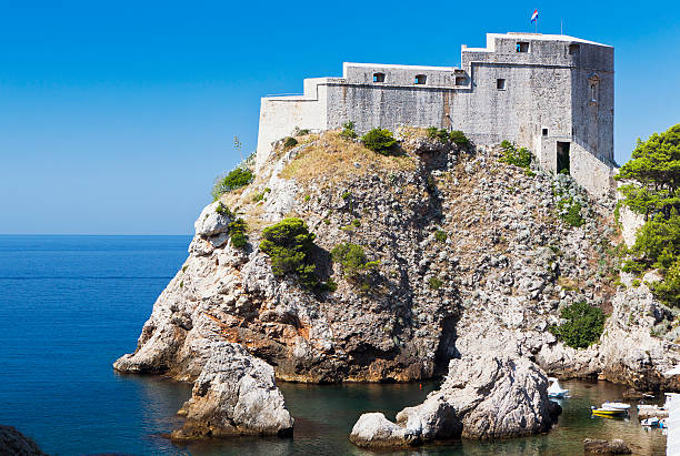 istock Fort on a cliff in Dubrovnik, Croatia 174963214