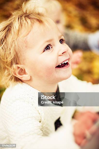 Cute Girl In Autumn Stock Photo - Download Image Now - 18-23 Months, Autumn, Babies Only