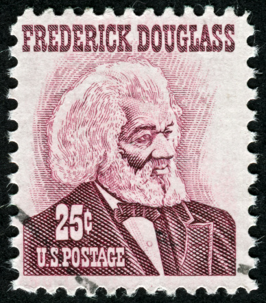 Cancelled Stamp From The United States Featuring Frederick Douglass A Greater Writer And Former Slave. He Died Over 115 Years Ago In 1895.