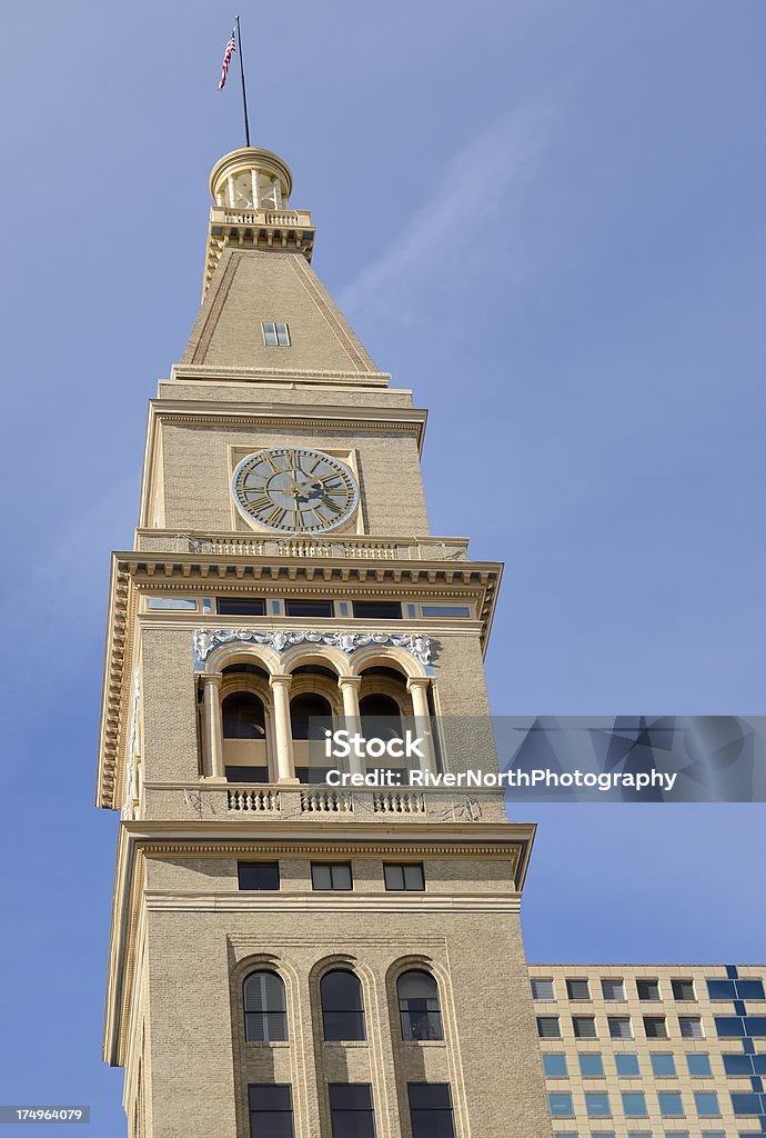 Torre Daniels and Fisher reloj, Denver - Foto de stock de Arquitectura libre de derechos