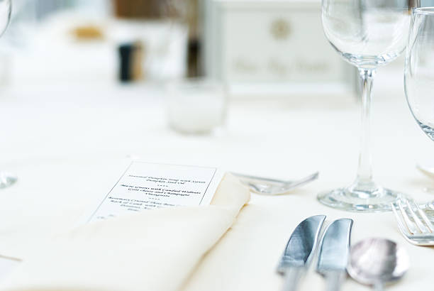 istock Detail of Dinner Table in Fine Dining Restaurant 174964202